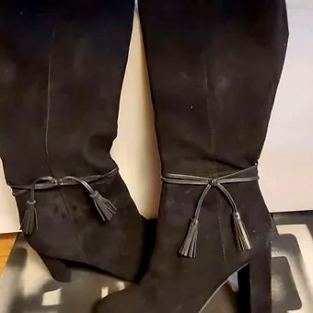 Lauren Conrad - Rootbeer Knee High Boot {002}